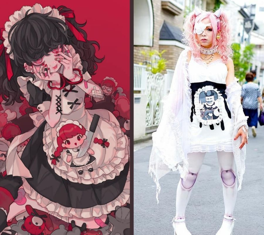 Japanese Gurokawa Fashion