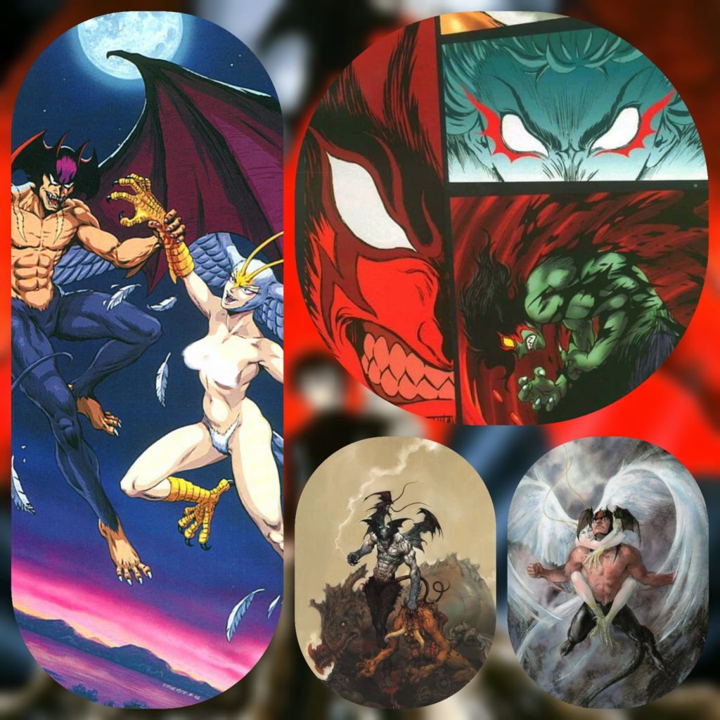 Devil Man Collage