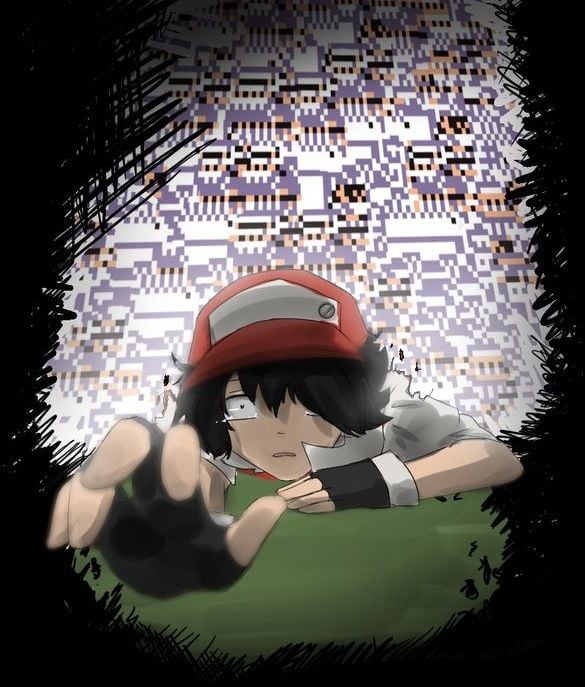 Strangled Red Pokemon Creepy Pasta