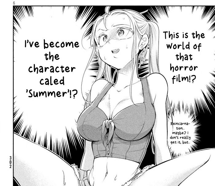 Final Girl Manga Slasher Parody