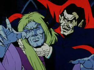Dracula: Soveriegn of the Damned attcking the cut leader
