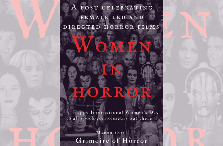 Celebrating Women in Horror Month 2023