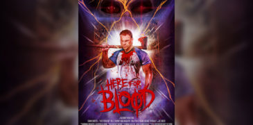 Here for Blood (2022) Film Review- Unhinged B-horror Ride [FrightFest]