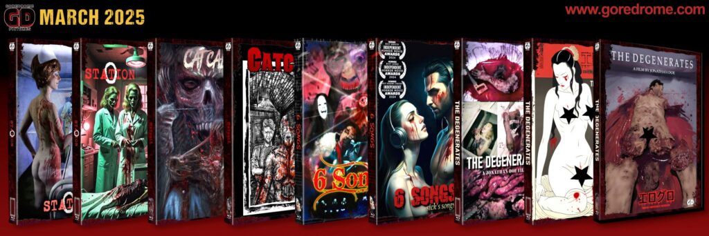 March 2025 Releases from Goredrome and Tetrovideo