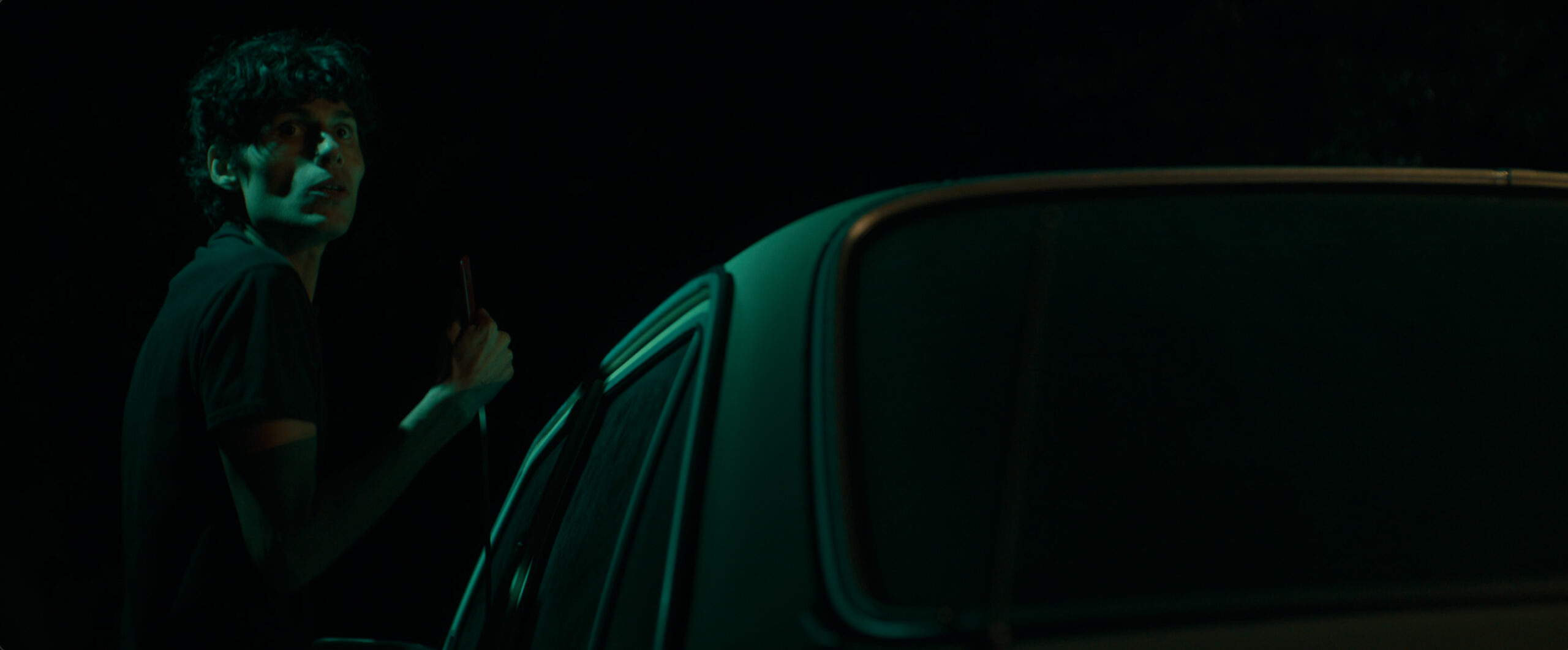 Richard Ramirez breaks into a car in Devil's Disciple: The Night Stalker (2026)