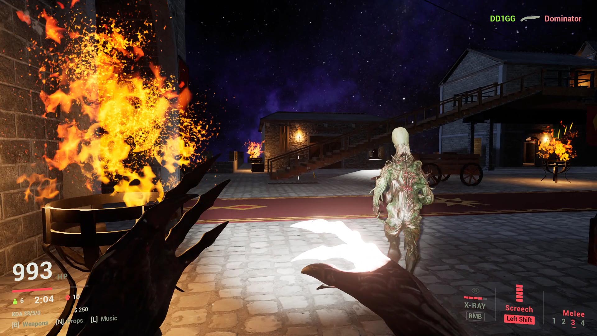 Playable zombie POV